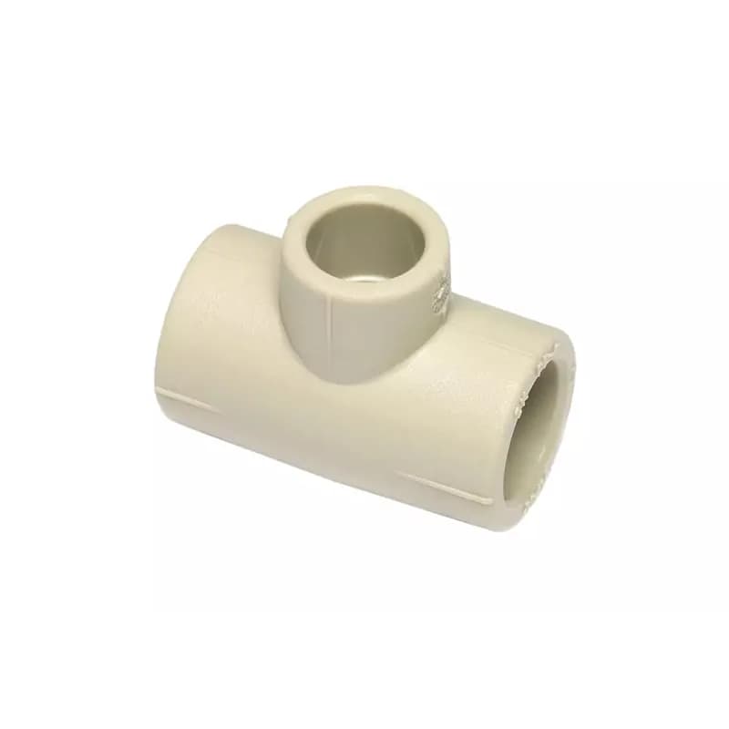 Trójnik PP 40mm Taur silver
