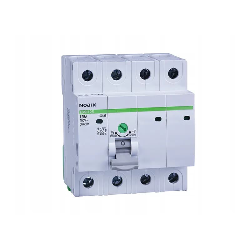 Switch Disconnector, Width 4 Modules, 4-Pole, 125A