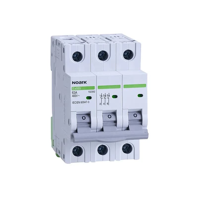 Switch disconnector 3 modules wide, 3-pole, 63A