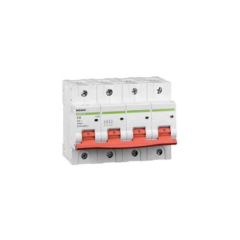 Miniature Circuit Breaker 20 kA, B-Characteristic, 80 A, 4-Pole