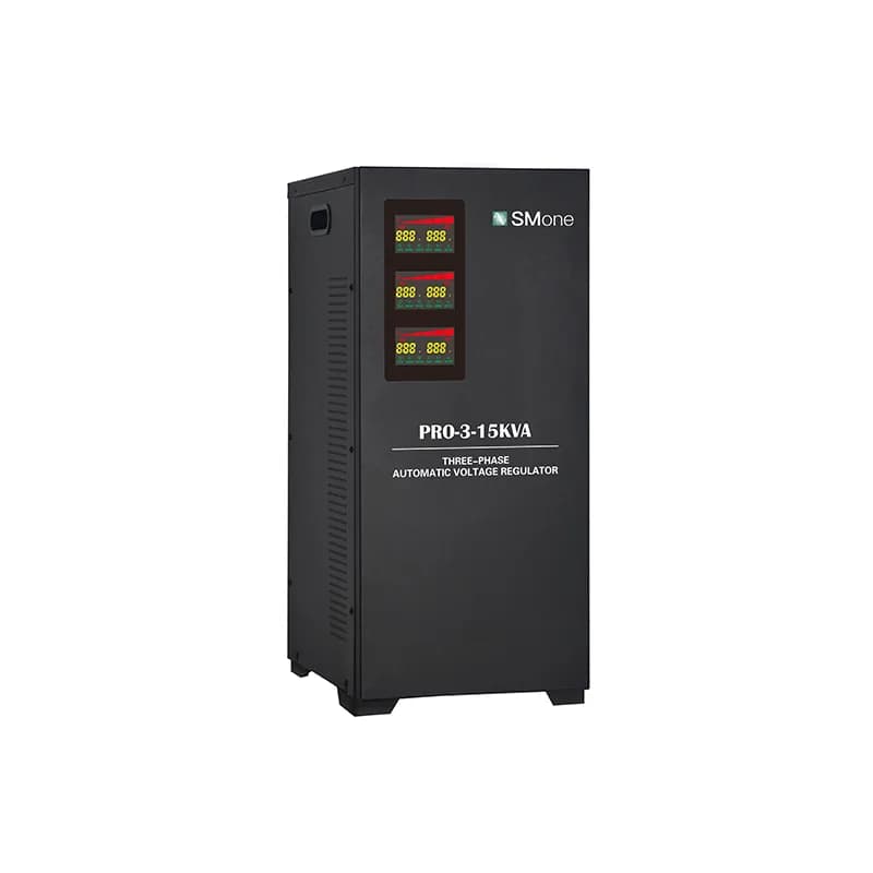 Stabilizator napięcia z serworegulatorem, trójfazowy, 15kVA