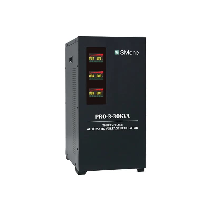 Stabilizator napięcia z serworegulatorem, trójfazowy, 30kVA