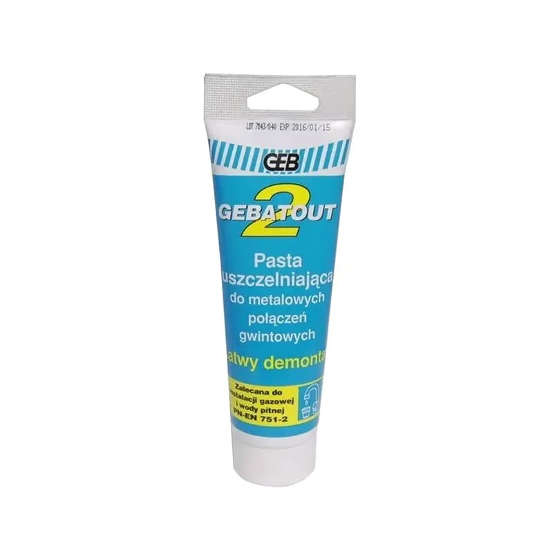 Pasta GEBATOUT 125 ml200g (woda-gaz) (tubka) GEB 103101