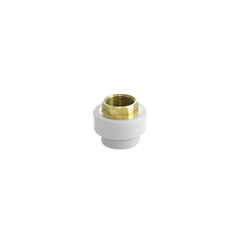 Złączka PP VESBO 607-50112-V z polipropylenu FI 50X1-12 GW mosiężny