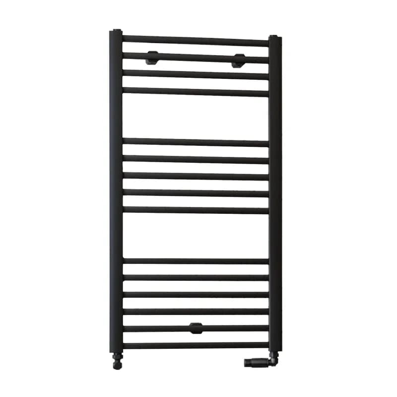 Grzejnik łazienkowy LUXRAD MAX922500S040 922X500 447W czarny mat str.