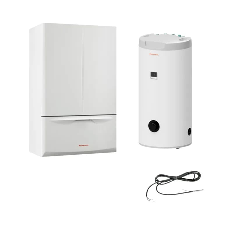 Zestaw Immergas Extra 24 Standard 100 99000248 kocioł kondensacyjny jednofunkcyjny Victrix Extra 24 z zasobnikiem CWU 100 l oraz sonda temperatury