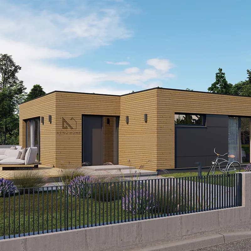A1 Vang - dom modułowy A1, technologia CLT, parterowy, powierzchnia użytkowa 54.85 m2