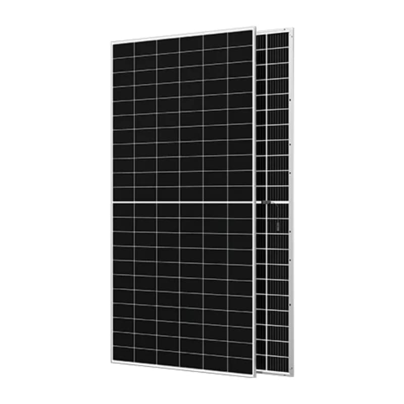 AIKO Solar A650-GRH66DW Bifacial SF — Doppelglas Bifacial N-Type ABC Modul 650 W, silberner Rahmen