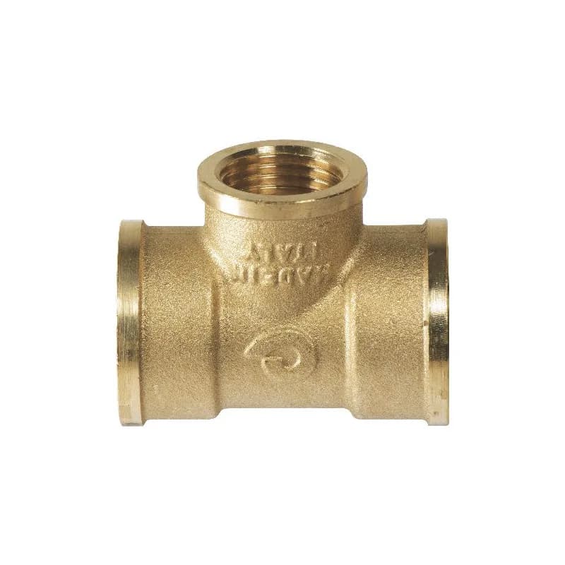 Trójnik redukcyjny 3/4" X 1/2" X 3/4" mosiężny Comisa