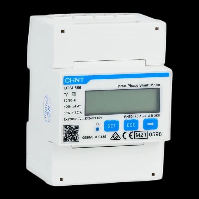 Deye Three Phase Energy Meter — 3-Phasen-Energiezähler für DIN-Schiene