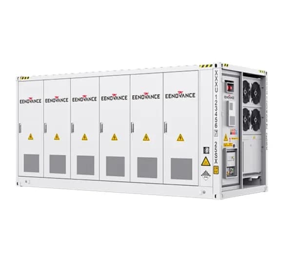 Eenovance G-Power 1500-3000-L — kontener magazynu energii 3,13 MWh / 1,5 MW, chłodzenie cieczowe (20 stóp)