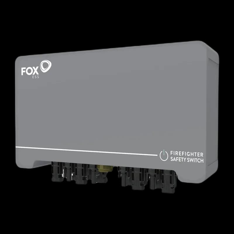 Foxess S-Box plus — wyłącznik bezpieczeństwa pożarowego PV (firefighter switch)