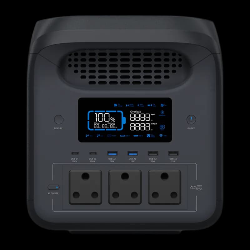 Hinen PS1800 — tragbare Powerstation 1800 W LiFePO4