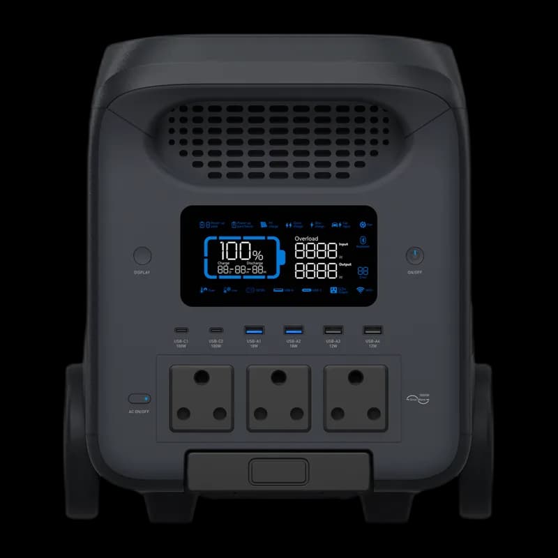 Hinen PS3000 — tragbare Powerstation 3000 W LiFePO4