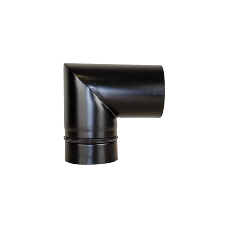 Kolano pellet 80mm 90° bez wyczystki system pellet