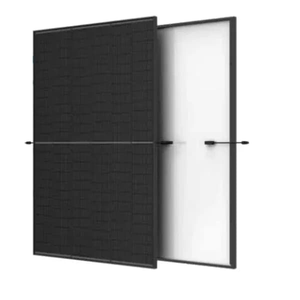 Trina 455Wp Vertex S+ Dual Glass N-Type Full Black — panel N-Type dual glass 455 W, monofacyjny, Full Black