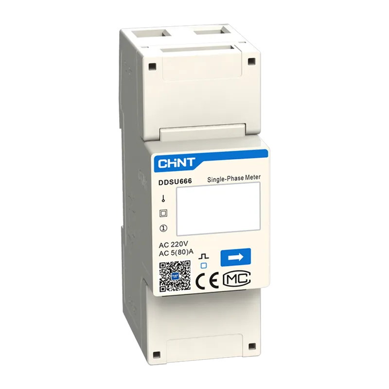 Deye Single Phase Energy Meter — DIN-rail meter with RS485