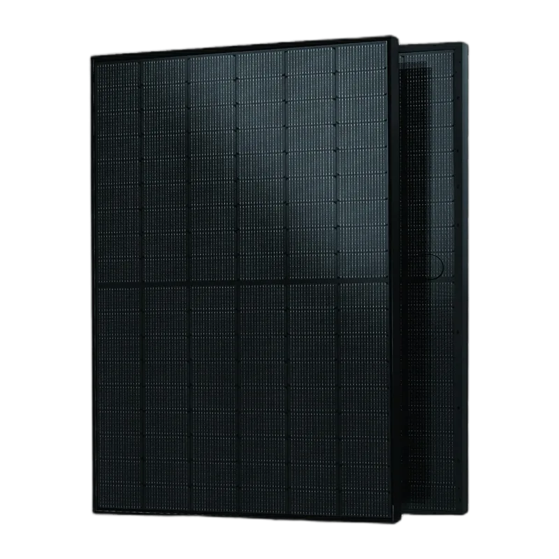 HANERSUN HN21RN-54HT500W ultra full black N-type, czarna rama, full black — panel fotowoltaiczny 500 W N-TOPCon
