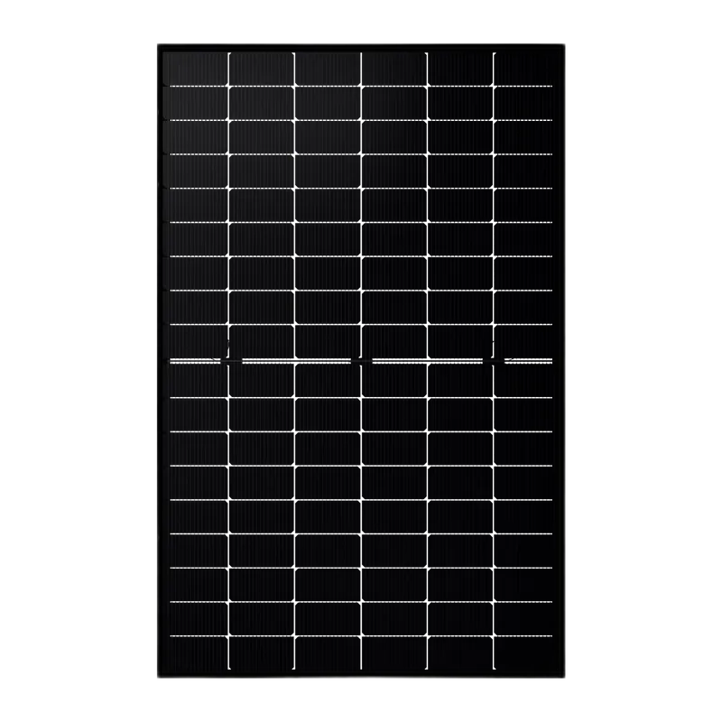 JolyWood 500W JW-HD108N-R2 N-type Bifacial Dual-Glass Czarna Rama — dwustronny panel J-TOPCon