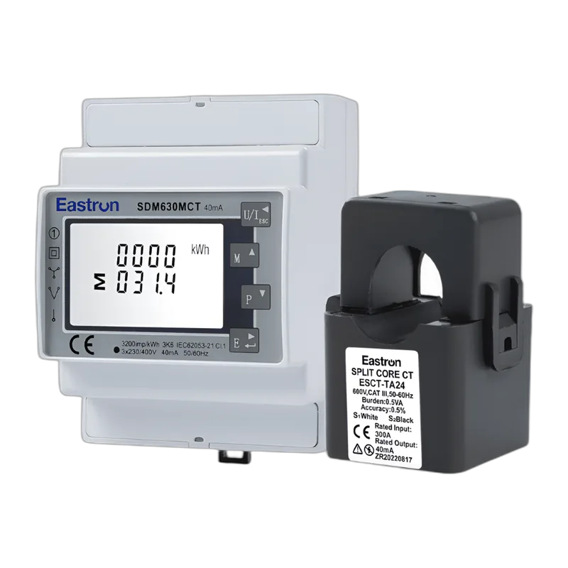 Sigen Power Sensor, licznik energii, 3F, z przekładnikami TP 300A — licznik energii 3-fazowy z przekładnikami TP 300A