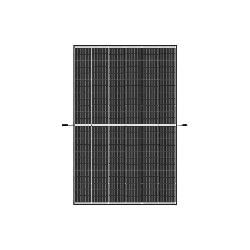 Trina 455 Wp TSM-455NEG9R.28 Vertex S+,Dual Glass,N-Type,Black Frame — panel N-Type dual glass 455 W, monofacyjny, czarna rama